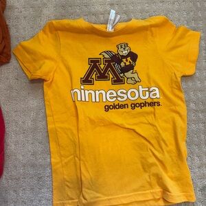 Skin Kids Yellow Minnesota T-Shirt